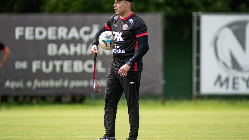 Escalação do Vitória contra o Botafogo: veja time provável, dúvidas e desfalques após o treino