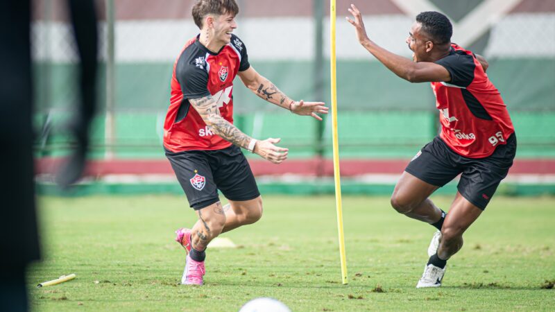Escalação do Vitória contra o Remo: veja time provável, dúvidas e desfalques após o último treino