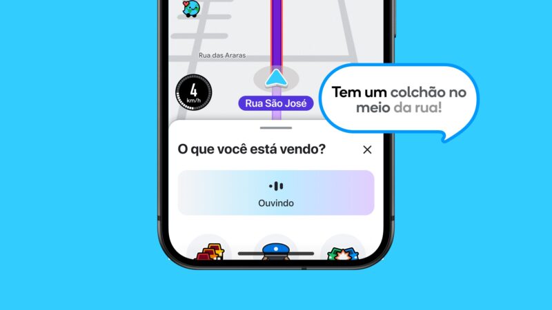 Waze ganha IA para motoristas conversarem com o app, modo moto e novo controle de voz no Brasil