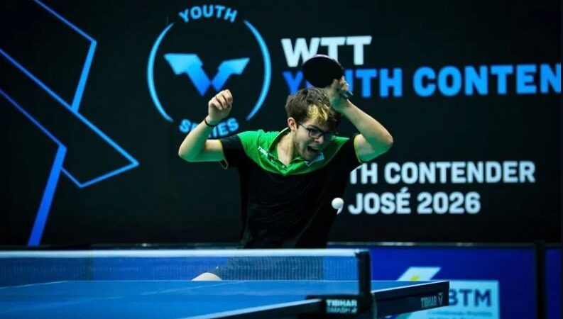 Francisco Bisneto representa o Amapá no WTT Star Contender Brasil