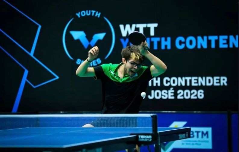Francisco Bisneto representa o Amapá no WTT Star Contender Brasil