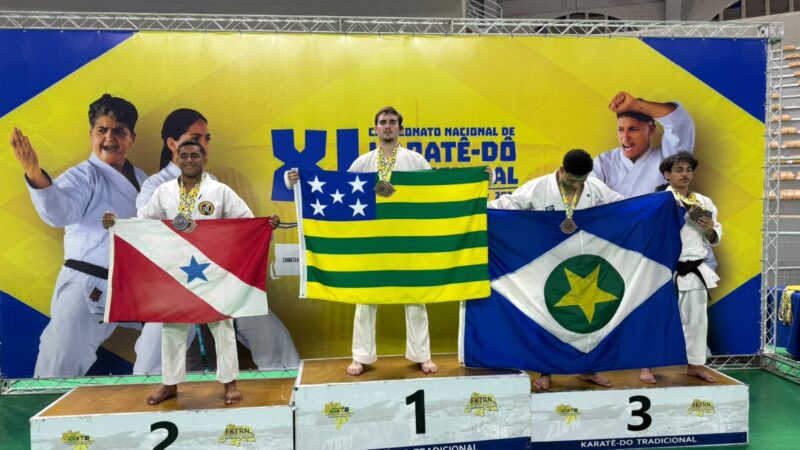 Goiano garante vaga no Mundial de karatê após vencer o Brasileiro pela terceira vez consecutiva
