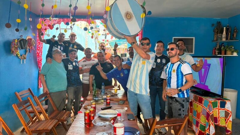 Grupo de pernambucanos se une para torcer pela Argentina na Copa: “Nos tratam como loucos”