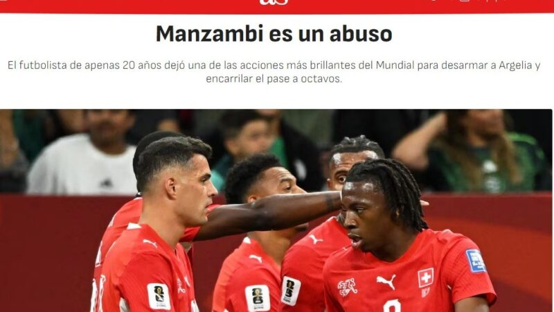 “Magia” e “um abuso”: imprensa internacional exalta Manzambi após vaga da Suíça