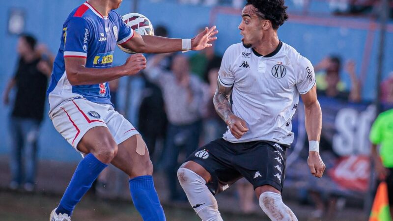 Técnico do XV cita resultado desastroso e pede “cabeça no lugar” para jogo da volta