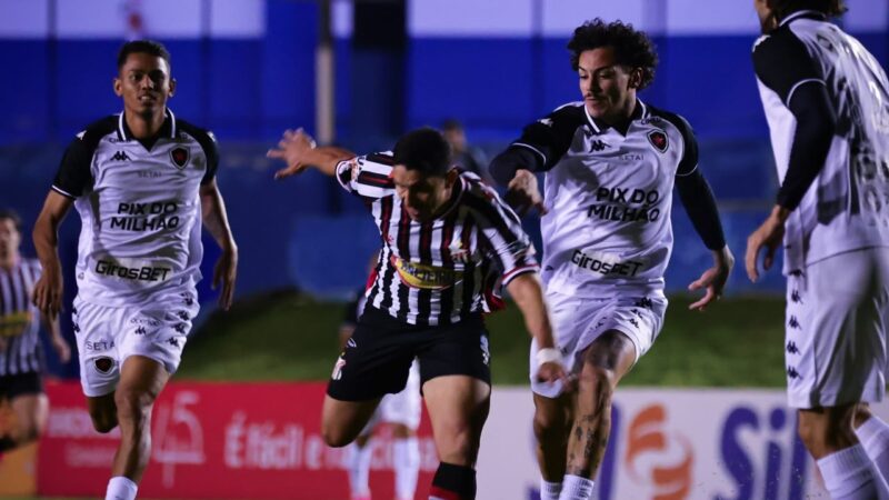 Botafogo-PB chega a três jogos sem sofrer gols, amplia sequência invicta e entra no G-8 da Série C
