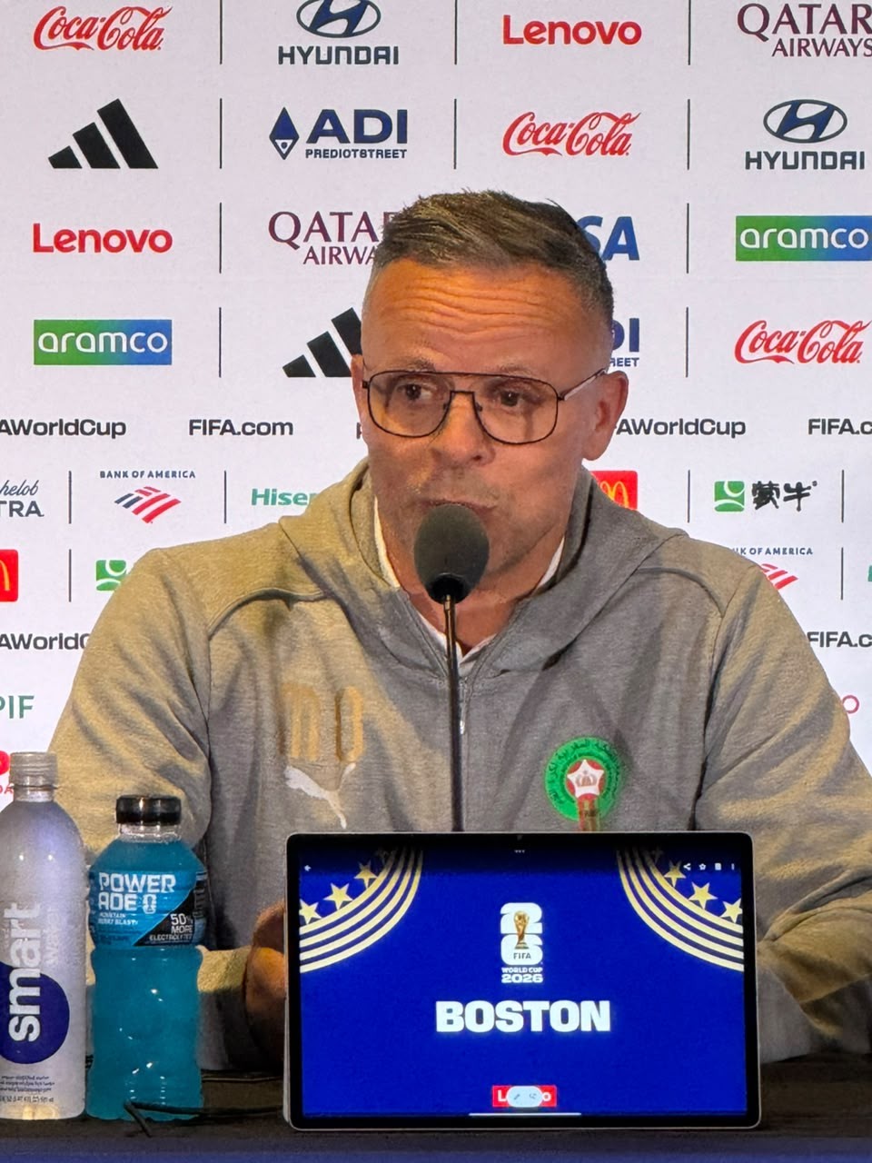Técnico de Marrocos confirma desfalque de Saibari para quartas e diz: “França é favorita”
