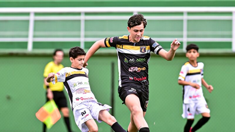Campeonato Acreano Sub-13 registra 48 gols em nove partidas da 4ª rodada; veja resultados