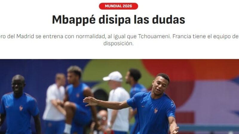 França x Espanha: Mbappé treina e afasta preocupação com tornozelo antes da semifinal, diz jornal