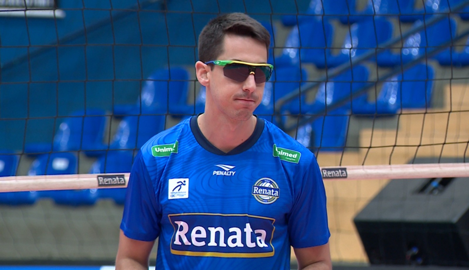 Levantador do Campinas inicia temporada em recuperação após “bolada” no rosto