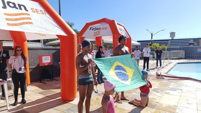 FOTOS: veja como foi a etapa de Resende do Raia Livre Firjan Sesi de Natação
