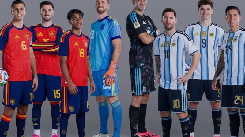 Espanha x Argentina: como são escolhidos os uniformes dos finalistas da Copa do Mundo