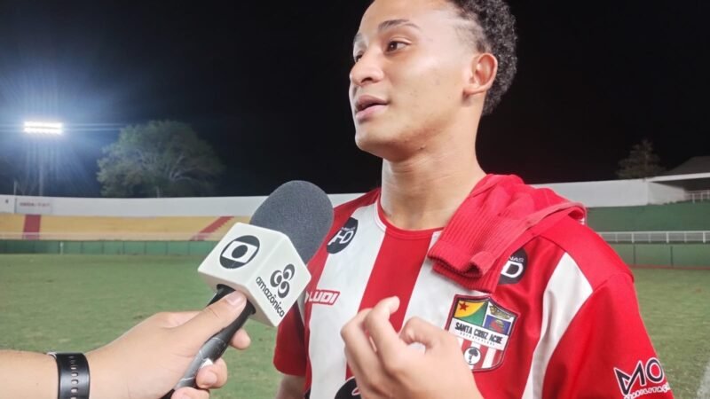“Faltou concentração”, lamenta lateral-direito do Santa Cruz-AC após vice do Acreano Sub-20