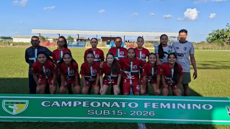 Assermurb vence com vantagem mínima e conquista classificação no Acreano Feminino Sub-15