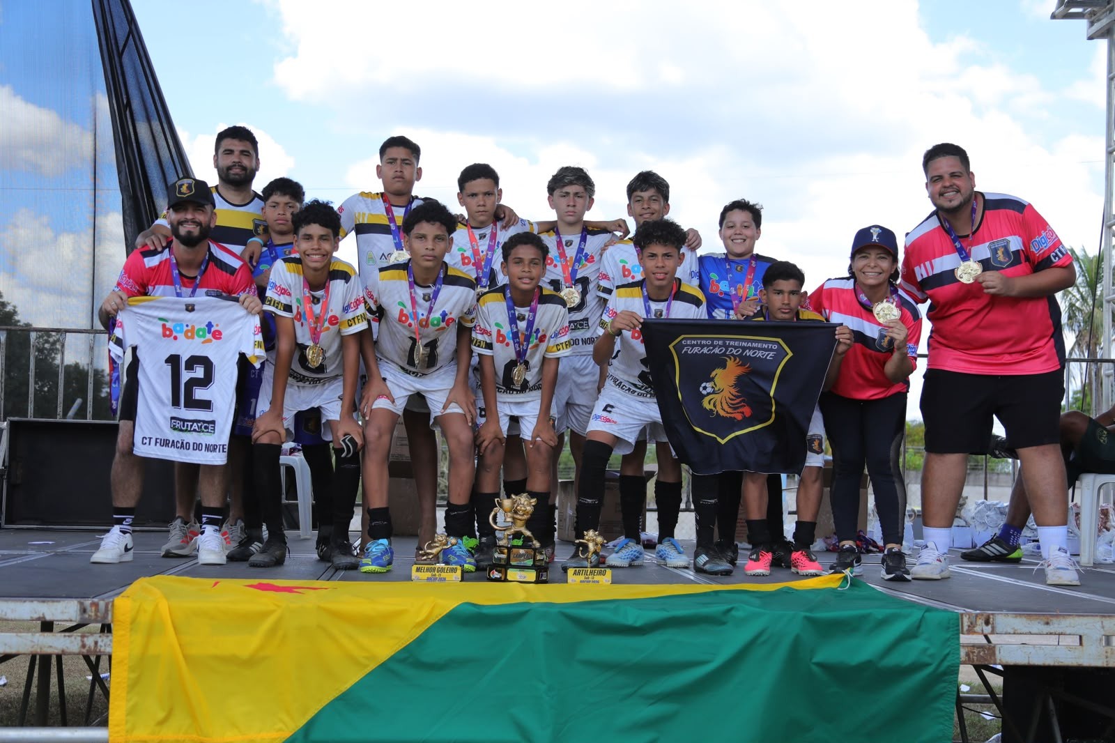 CT Furacão do Norte é bicampeão sub-13 invicto da RO Cup; Acre tem mais quatro títulos