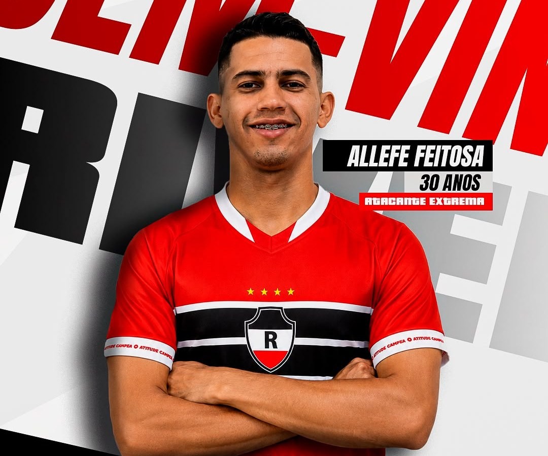 River-PI anuncia contratação do atacante Állefe, ex-Ferroviário, para o Piauiense Série B