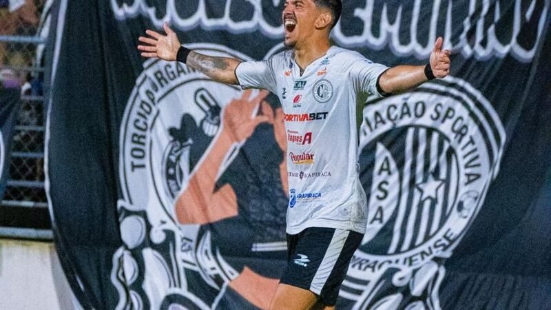 Autor de quatro assistências, Paulinho vira protagonista na vitória do ASA e ganha “bicho”