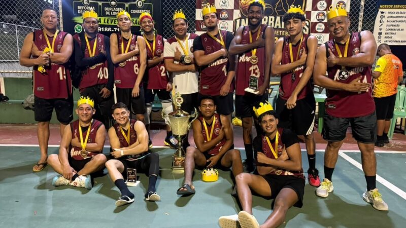Jesus de Nazaré e Laguinho levantam as taças do Interbairros de Basquete 2026