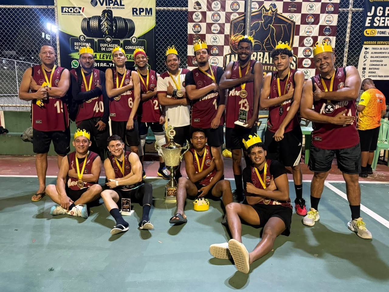 Jesus de Nazaré e Laguinho levantam as taças do Interbairros de Basquete 2026