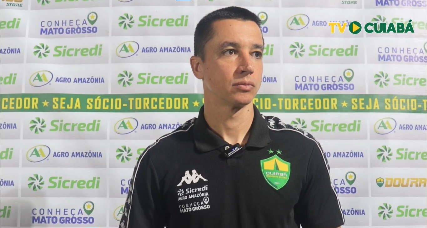 Eduardo Barros destaca empate do Cuiabá com Sport: “Precisamos celebrar esse ponto”