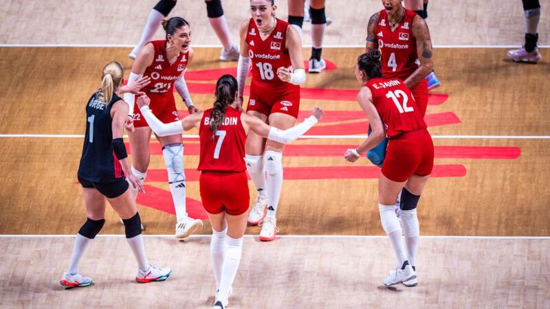 Turquia vence a China e vai enfrentar o Brasil na final da VNL