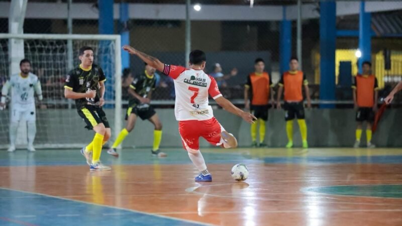 Acreano de Futsal Série A tem sequência com jogos na capital e no interior, neste sábado