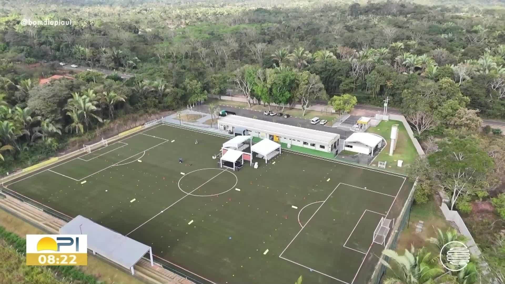 Centro de Desenvolvimento do Futebol do Estado do Piauí é inaugurado; veja vídeos