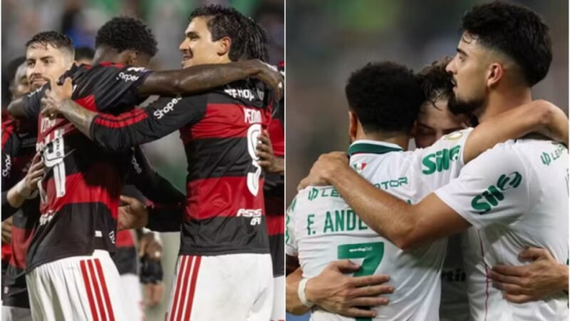 Flamengo encosta no Palmeiras e tem menor distância para liderança desde o mês de março; veja pontuações