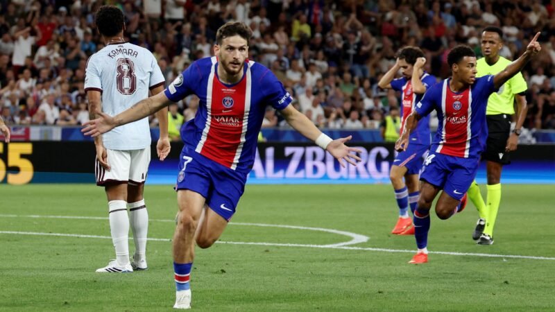 Outa vez decisivo, Kvaratskhelia tem média de um título a cada nove jogos pelo PSG