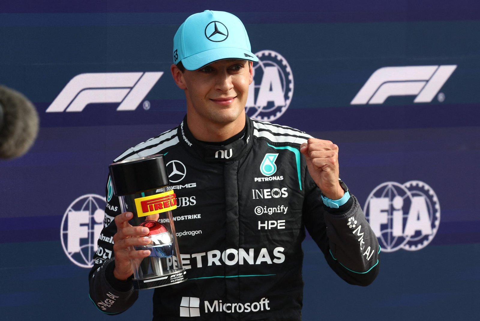 GP da Holanda: Russell leva pole da sprint, e Bortoleto é 9º; veja grid