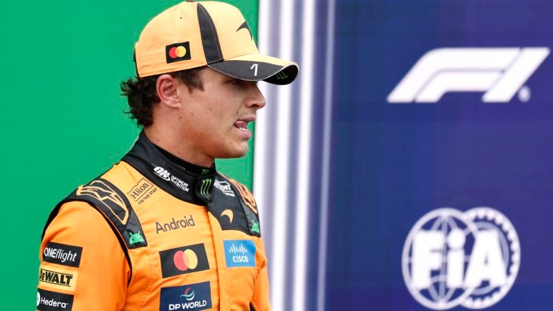 Norris se surpreende com pole e brinca com torcida por erros da Mercedes até o fim do ano