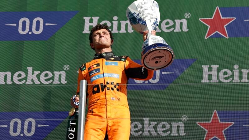Análise: Norris faz corrida de campeão, e Mercedes impede duelo entre Antonelli e Russell