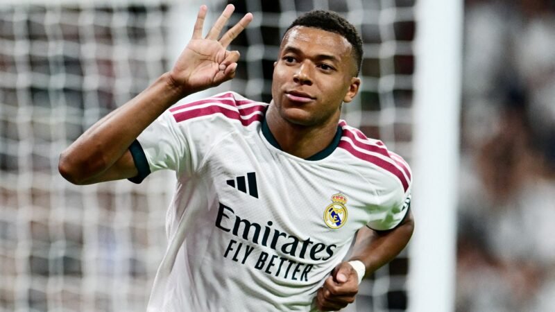 Mbappé faz o sexto hat-trick no Real Madrid e chega a 25 na carreira; veja detalhes