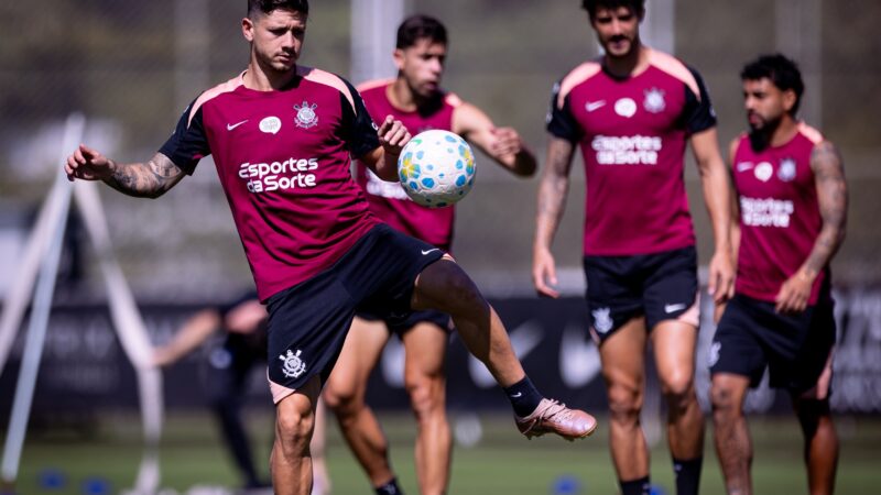 Escalação do Corinthians: Bidu e Garro treinam, e Diniz prepara mudança no ataque