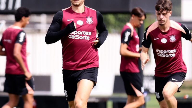 Com desfalques, Corinthians inicia preparação para jogo contra o Inter