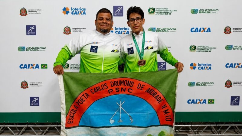 Atleta da APA leva o ouro nos 2.000m com obstáculos no Brasileiro de Atletismo Sub-18