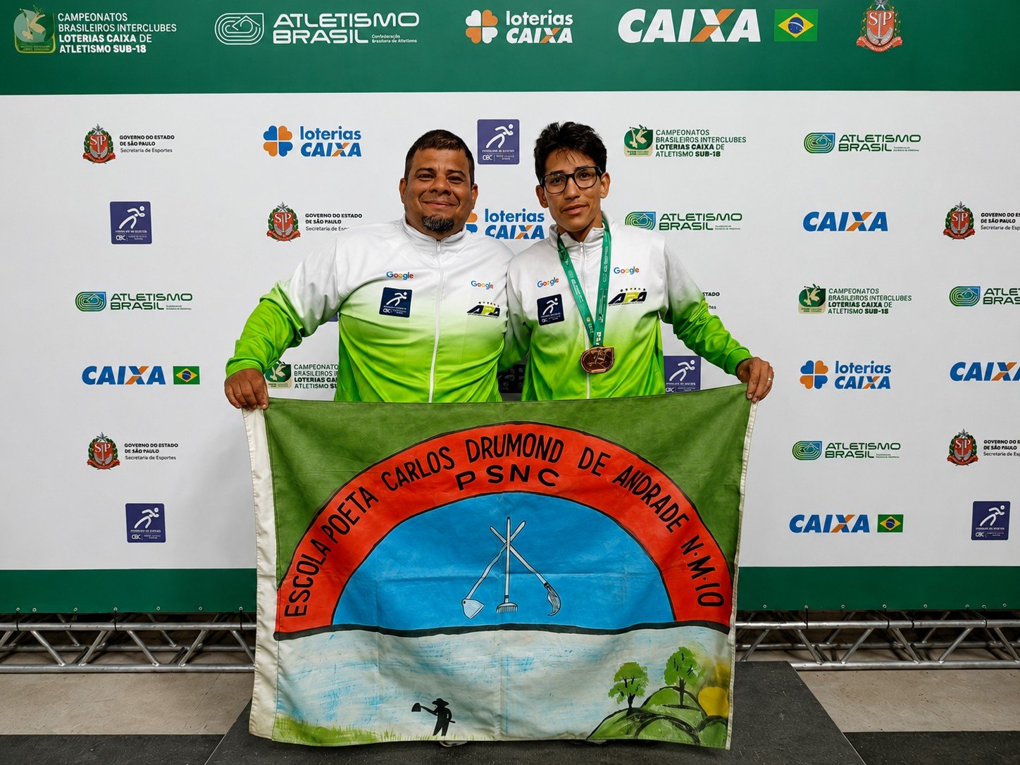 Atleta da APA leva o ouro nos 2.000m com obstáculos no Brasileiro de Atletismo Sub-18