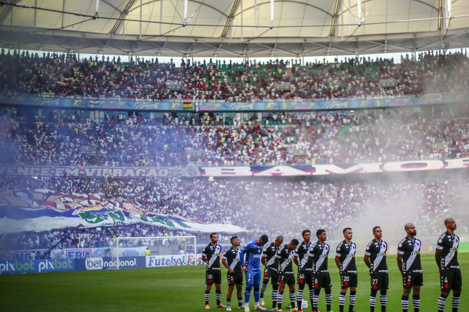 Veja como Arena Fonte Nova ajudou o Bahia a ampliar domínio de confronto sobre o Vasco