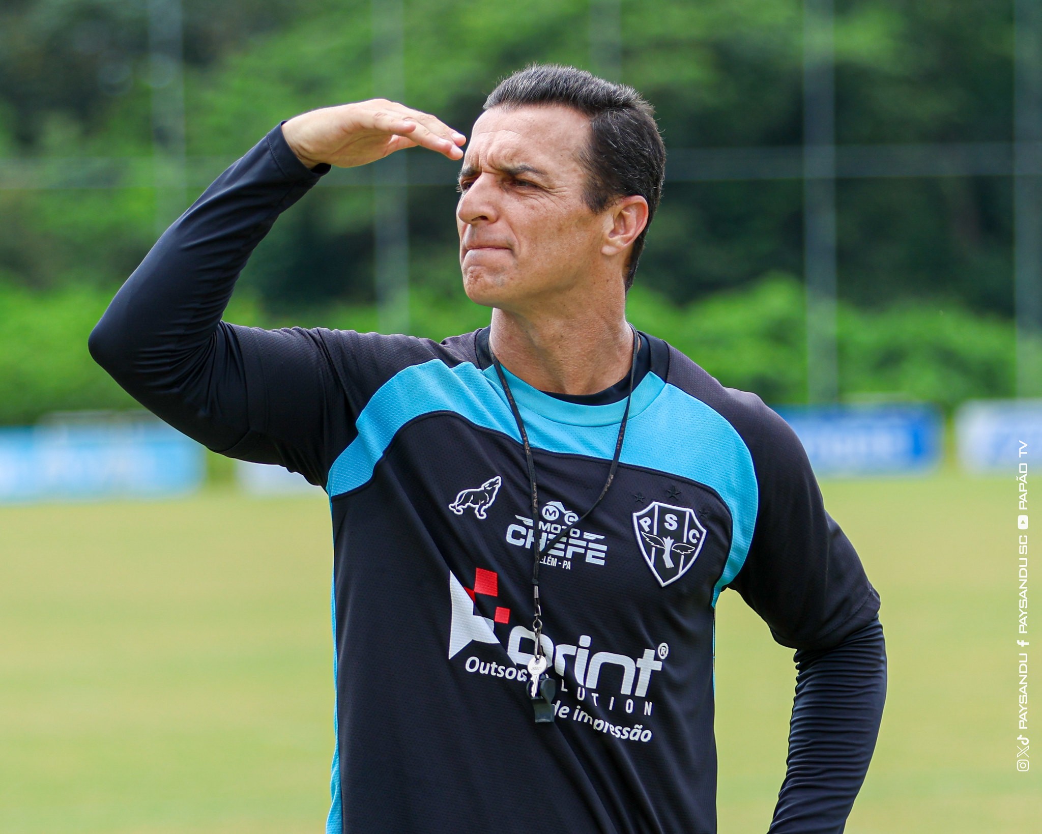 Júnior Rocha destaca integração da base em jogo-treino do Paysandu; veja os lances