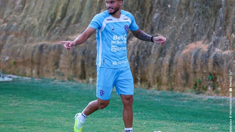 Jogador que ainda não estreou pelo Paysandu é entregue ao DM