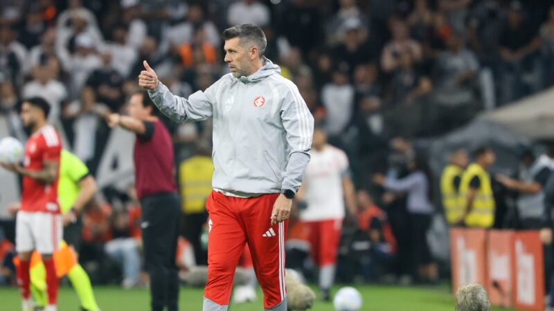 Pezzolano elogia grupo do Inter em classificação contra o Corinthians: “Deixam mais do que podem”