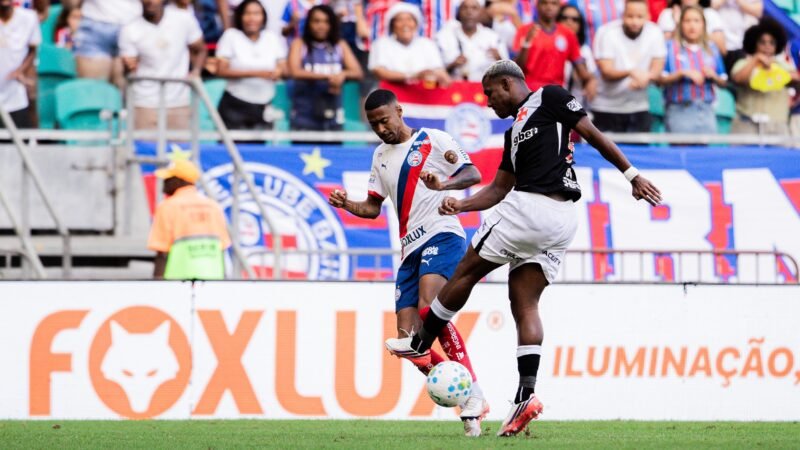Time com mais empates no Brasileiro, Bahia iguala número de toda a competição do ano passado