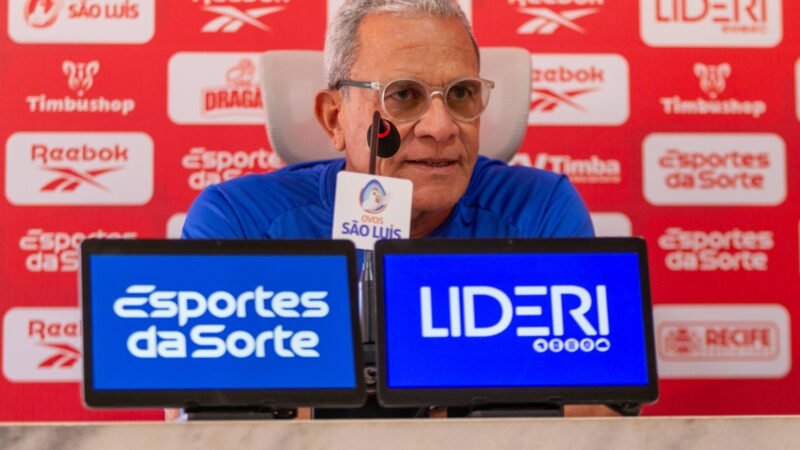 Hélio não esconde decepção com atuação do Náutico contra a Ponte e reconhece: “Não estamos bem”