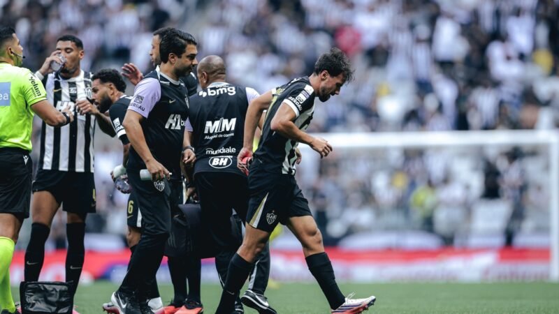 Atlético-MG confirma lesão de meia antes de duelo da Sul-Americana