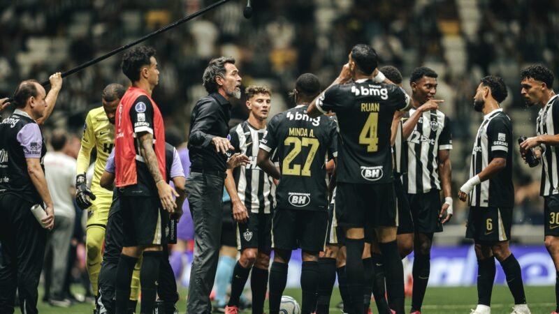 Domínguez completa seis meses no Atlético-MG e supera marca de Sampaoli