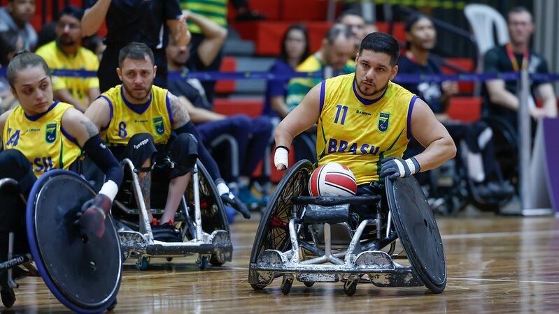 Brasil termina Mundial de Rúgbi em Cadeira de Rodas na 11ª posição