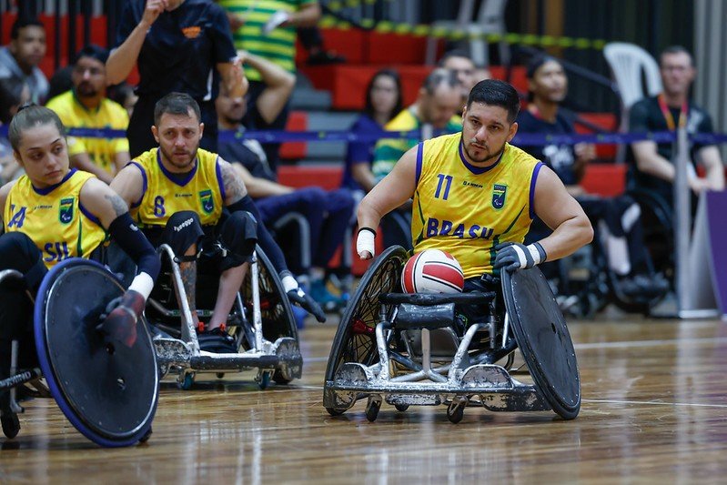 Brasil termina Mundial de Rúgbi em Cadeira de Rodas na 11ª posição