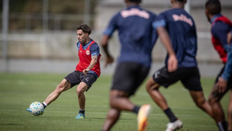 Bragantino se reapresenta e começa preparação para enfrentar o São Paulo