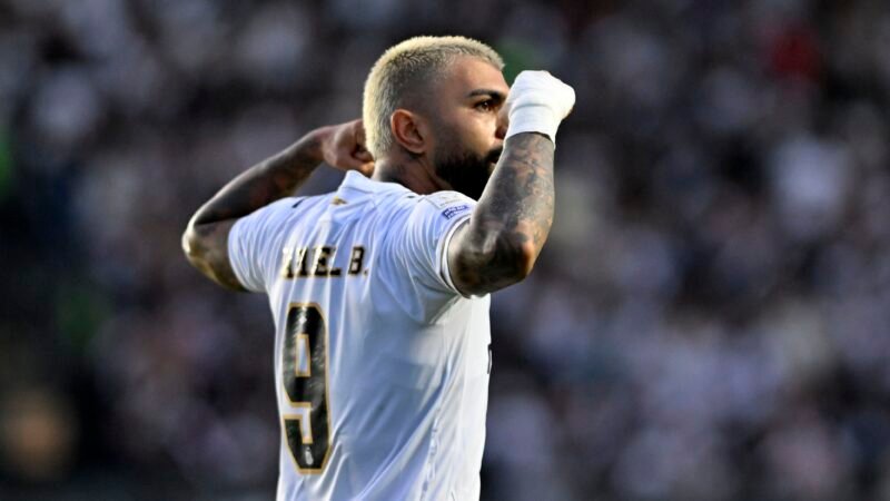Gabigol provoca Vasco depois de vitória do Santos: “É um flamenguista ganhando aqui”