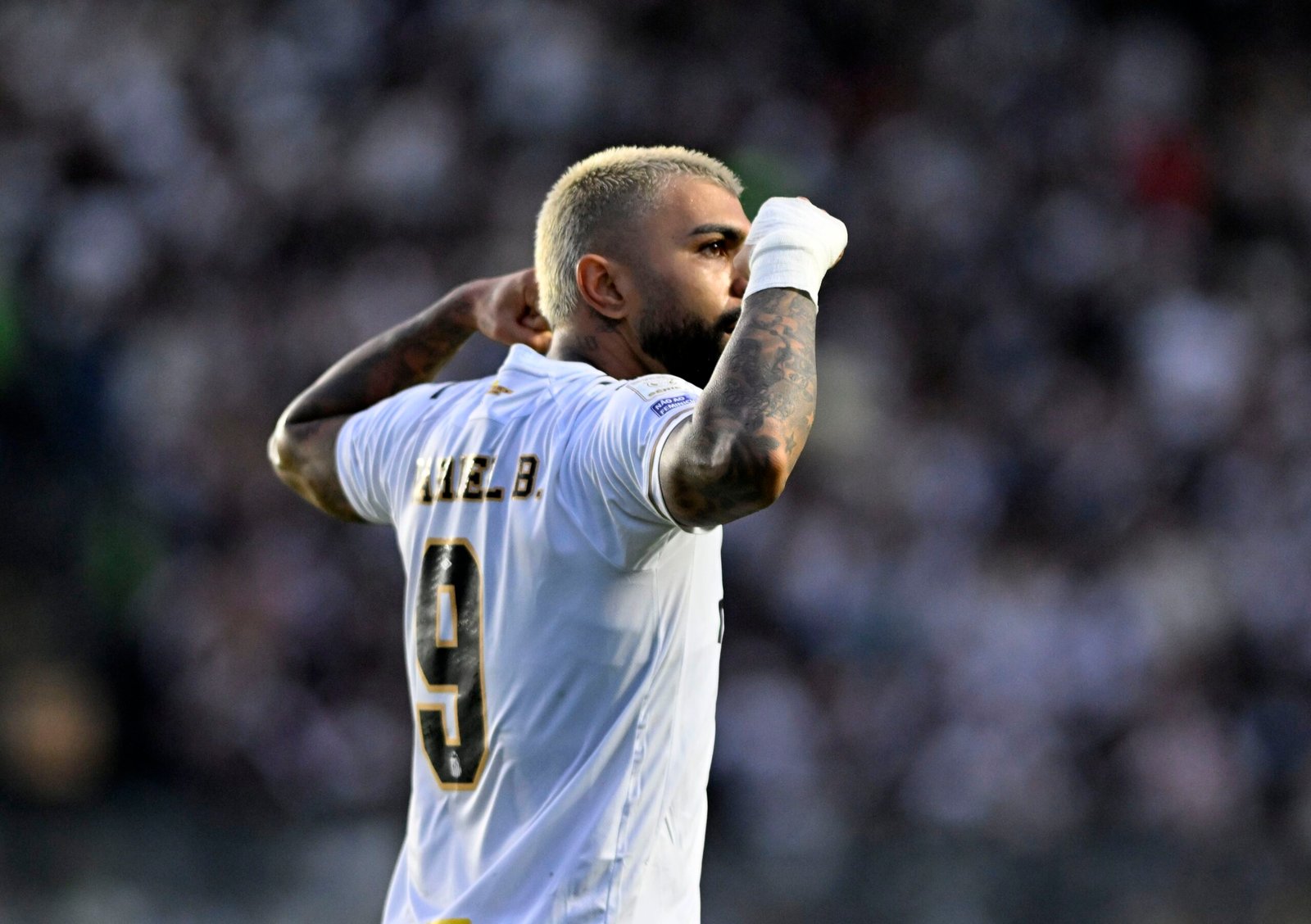 Gabigol provoca Vasco depois de vitória do Santos: “É um flamenguista ganhando aqui”